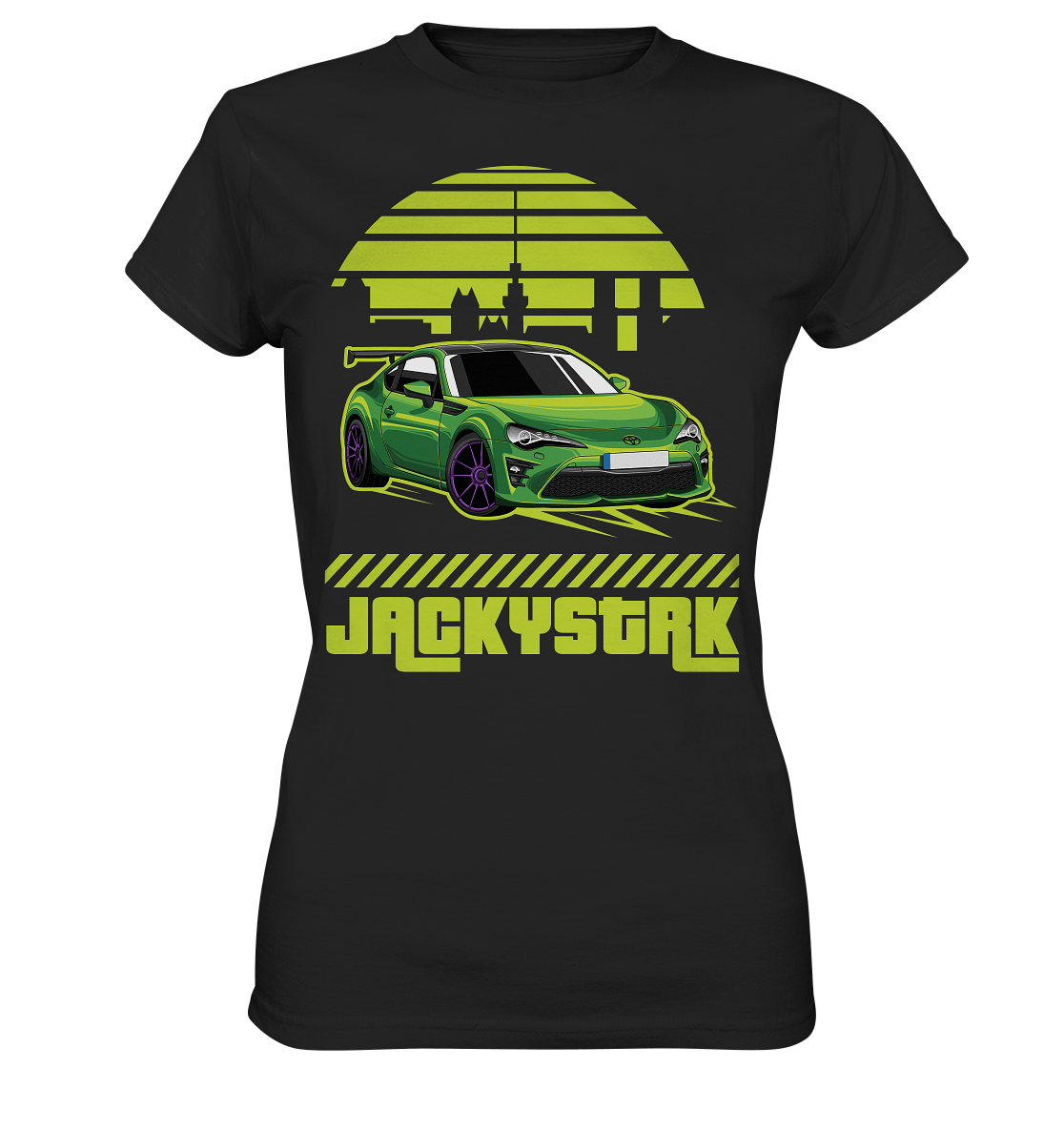 Jackys Toyota GT86 - Ladies Premium Shirt - MotoMerch.de