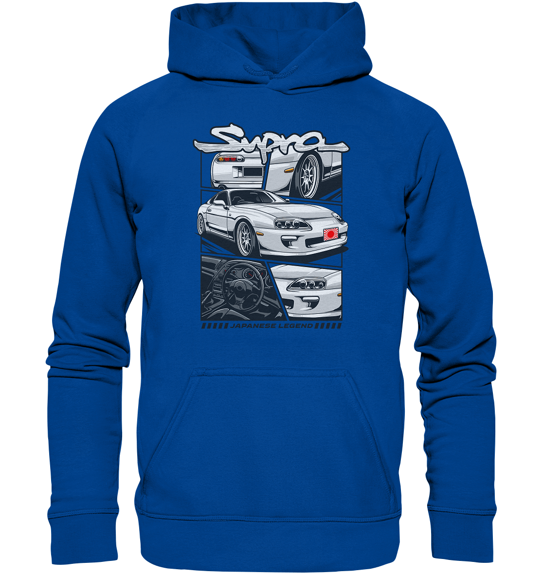 Japanese Legend Supra MKIV - Basic Unisex Hoodie - MotoMerch.de