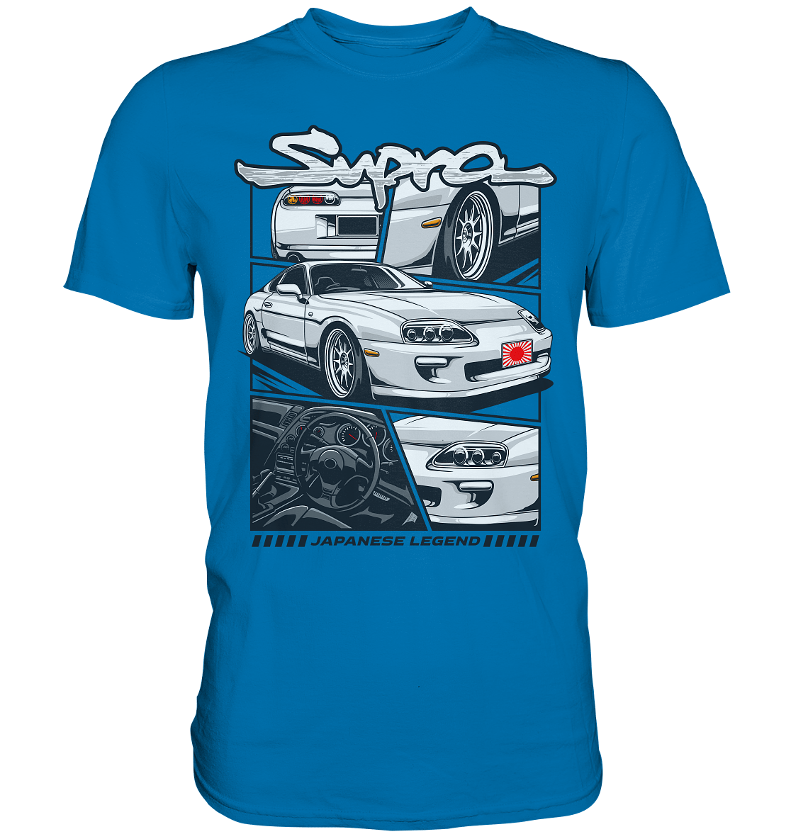 Japanese Legend Supra MKIV - Premium Shirt - MotoMerch.de