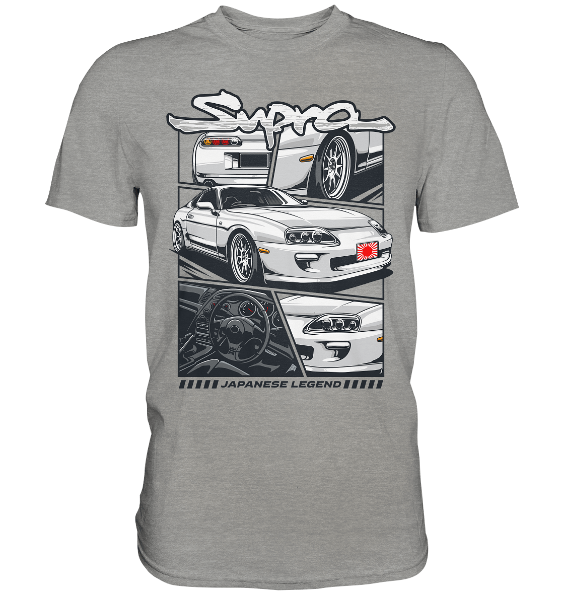 Japanese Legend Supra MKIV - Premium Shirt - MotoMerch.de