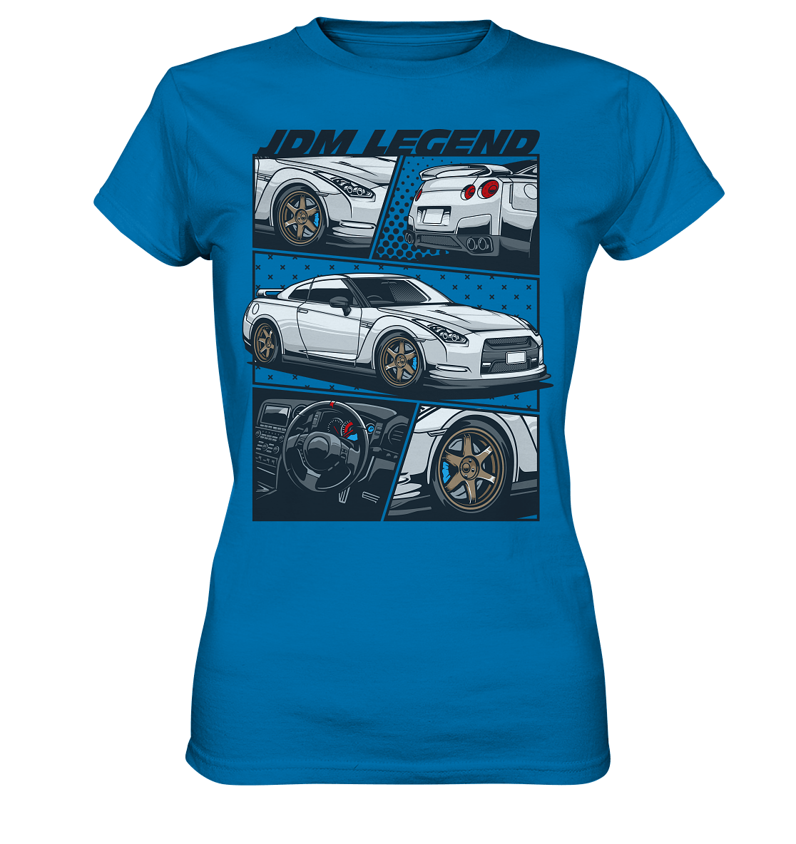 JDM Legends R35 GTR - Ladies Premium Shirt - MotoMerch.de