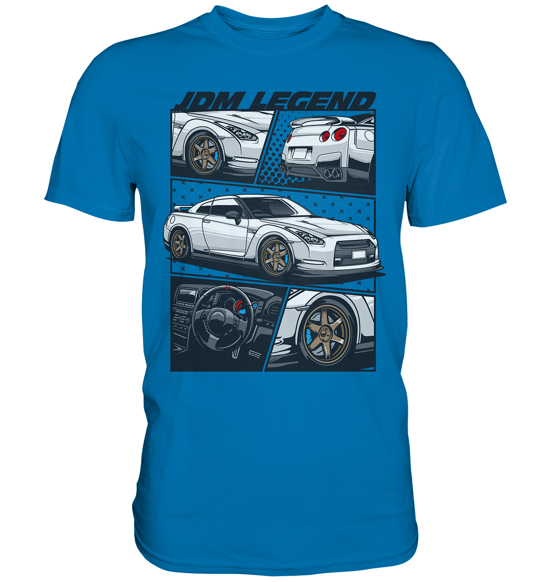 JDM Legends R35 GTR - Premium Shirt - MotoMerch.de