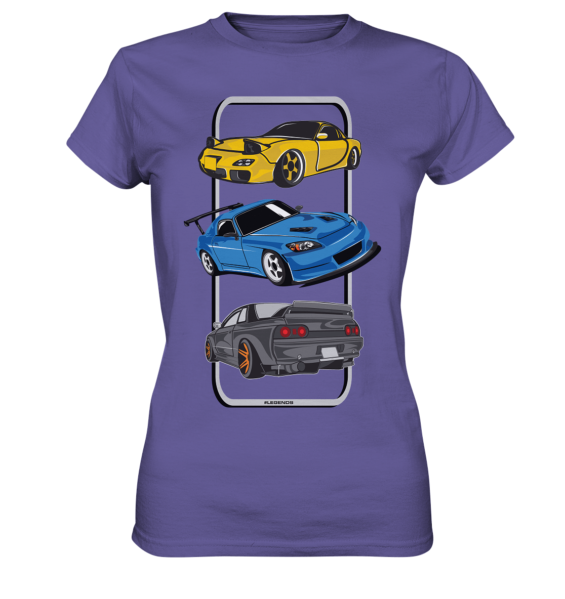 JDM Legends - RX7 S2000 R32 - Ladies Premium Shirt - MotoMerch.de
