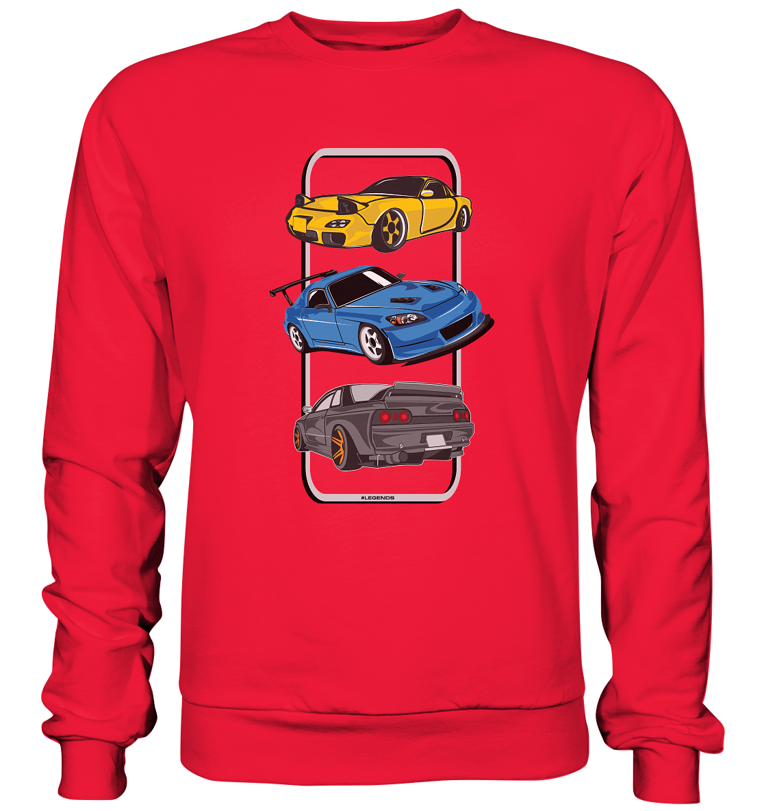 JDM Legends - RX7 S2000 R32 - Premium Sweatshirt - MotoMerch.de