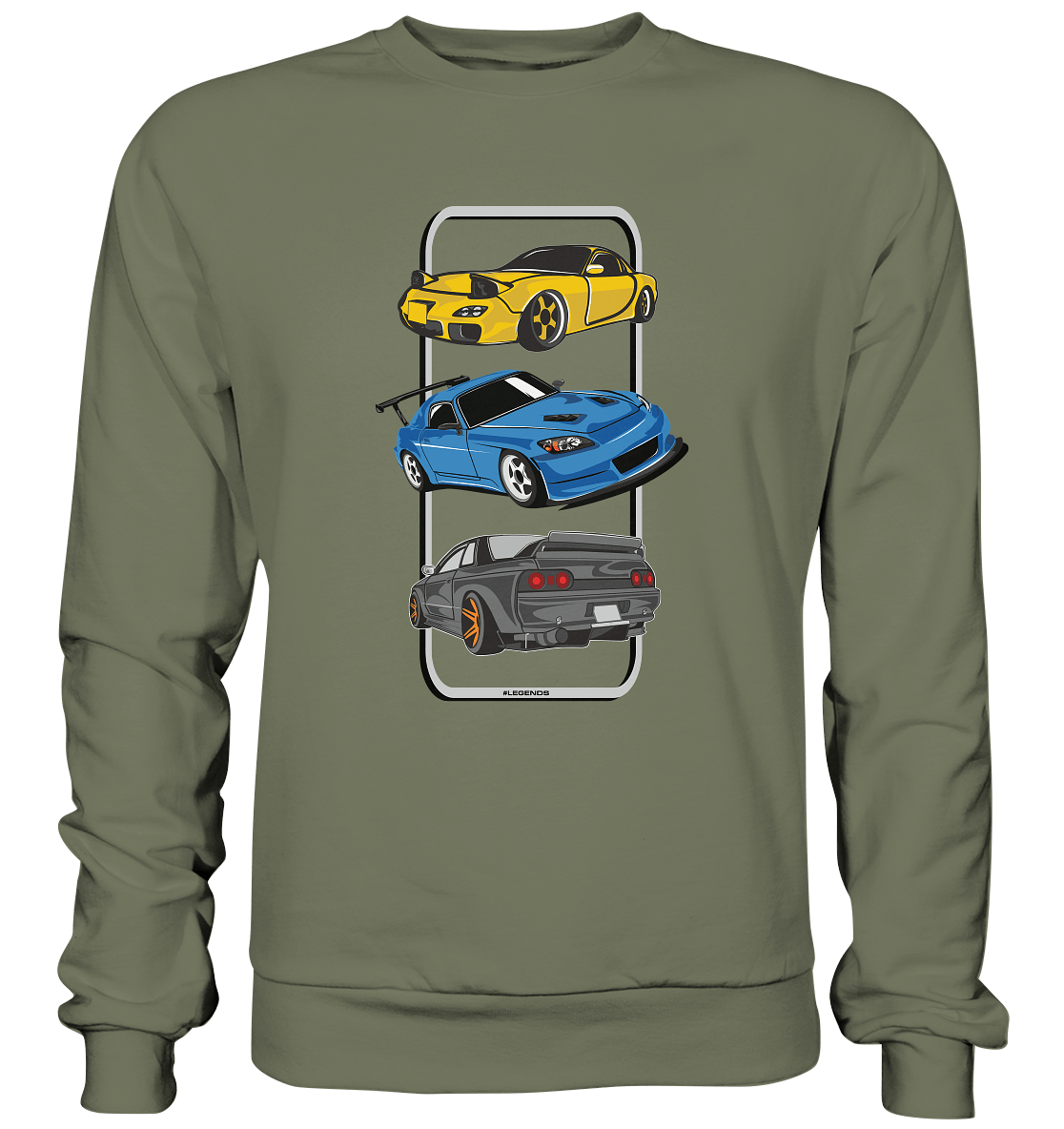 JDM Legends - RX7 S2000 R32 - Premium Sweatshirt - MotoMerch.de