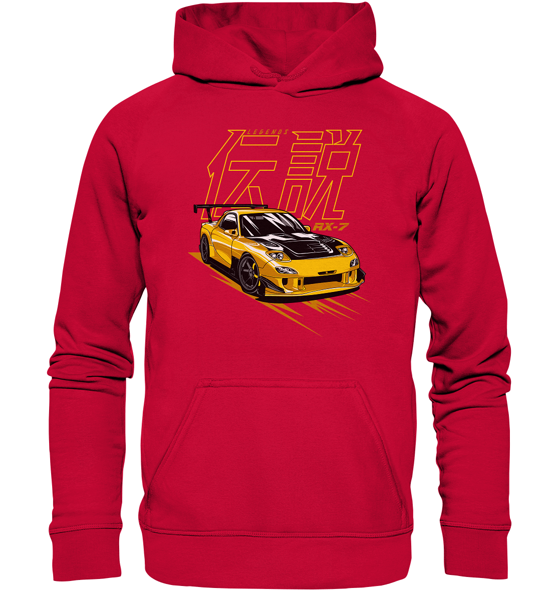 JDM RX7 FD - Basic Unisex Hoodie - MotoMerch.de