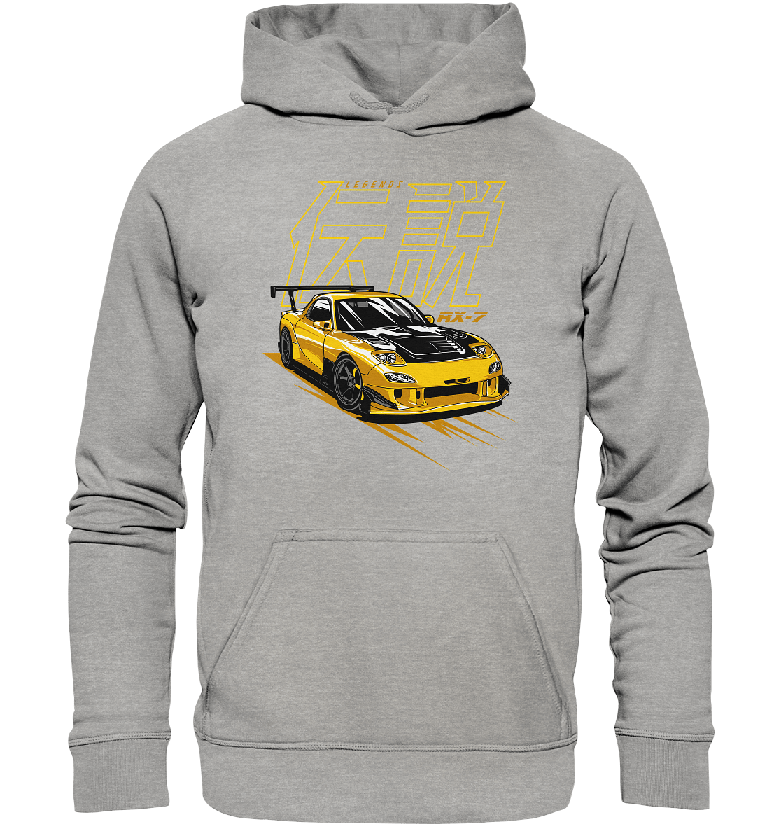 JDM RX7 FD - Basic Unisex Hoodie - MotoMerch.de