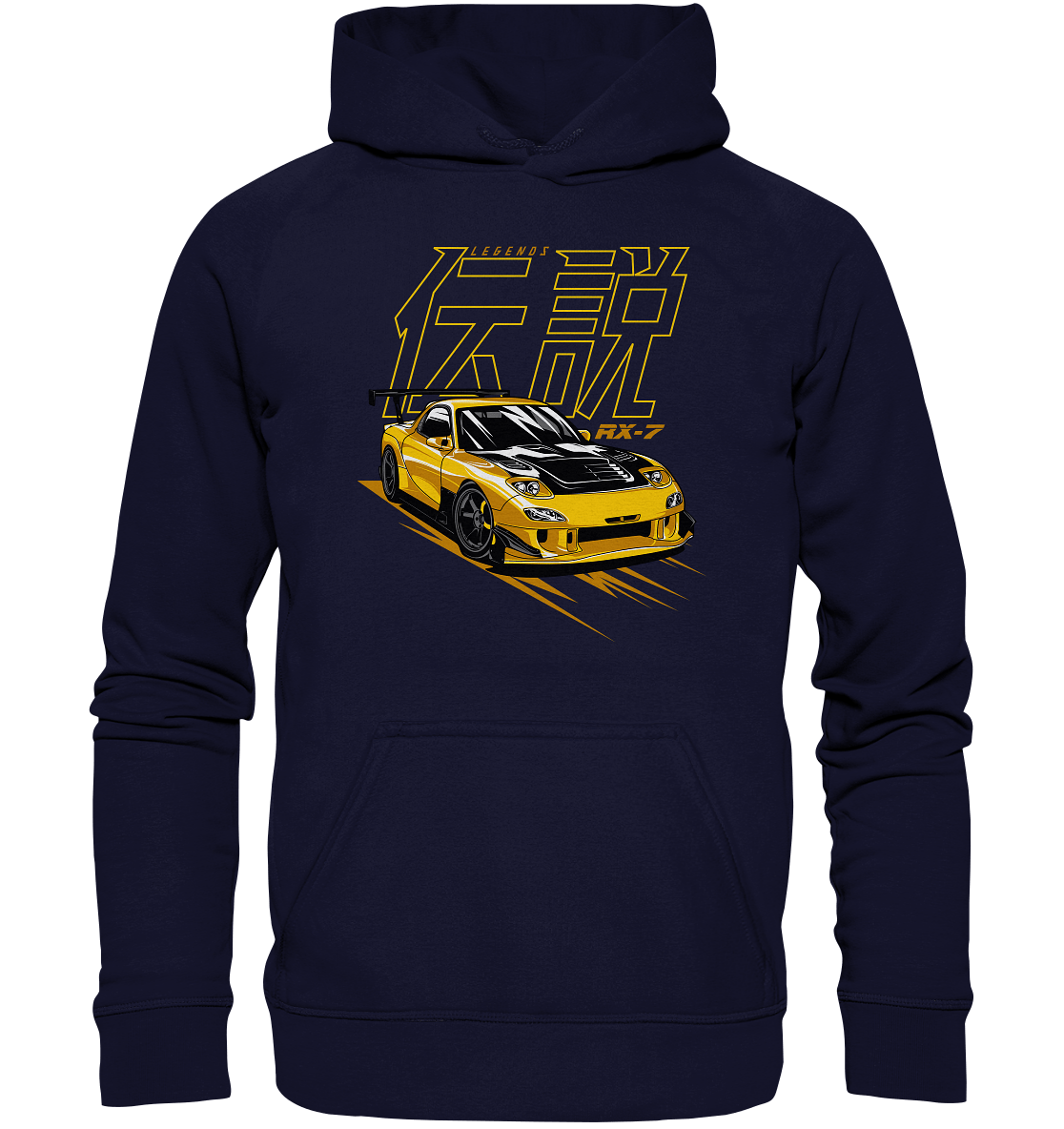 JDM RX7 FD - Basic Unisex Hoodie - MotoMerch.de