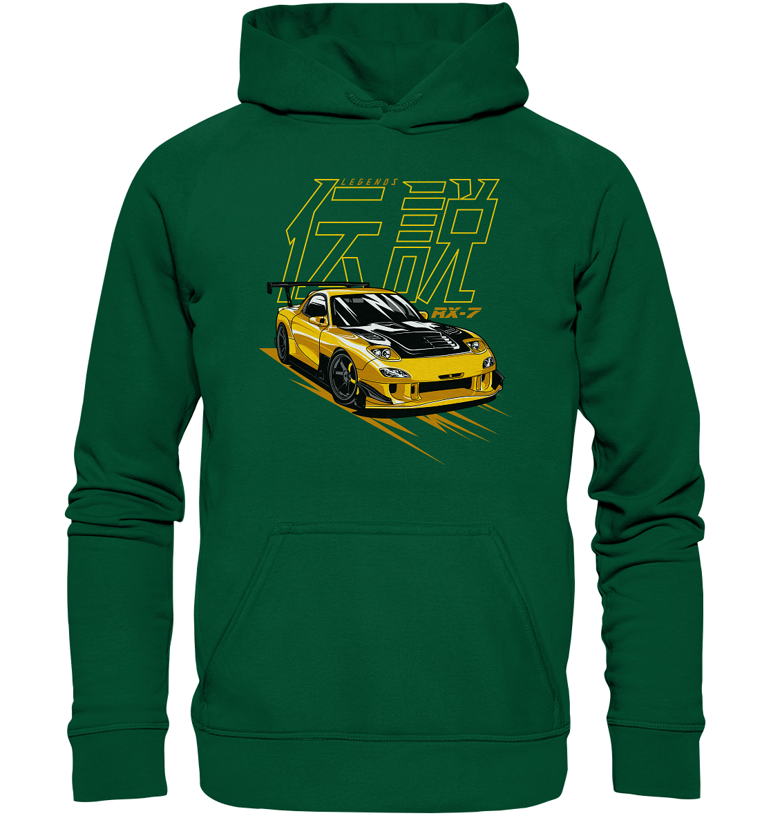 JDM RX7 FD - Basic Unisex Hoodie - MotoMerch.de