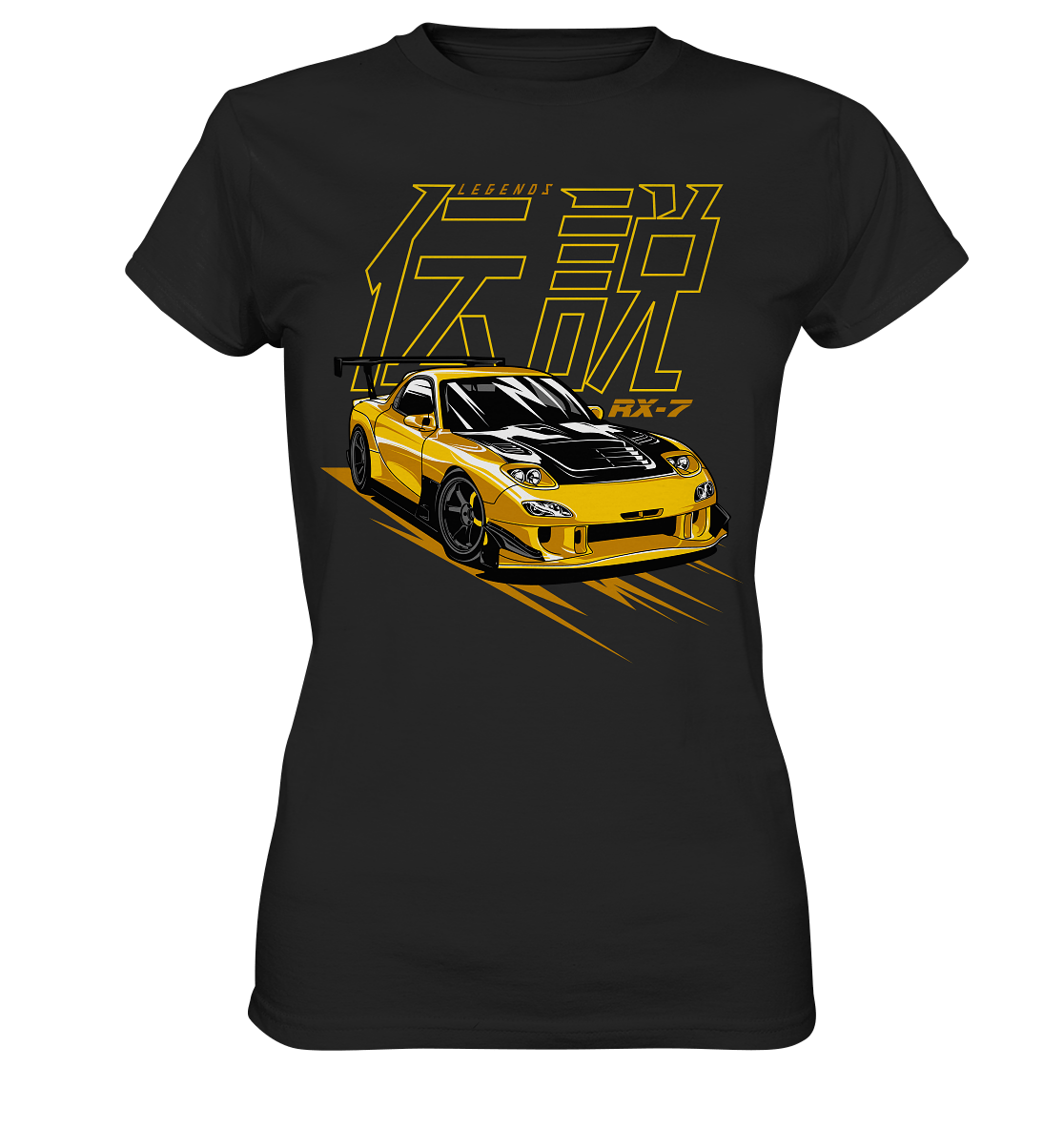JDM RX7 FD - Ladies Premium Shirt - MotoMerch.de