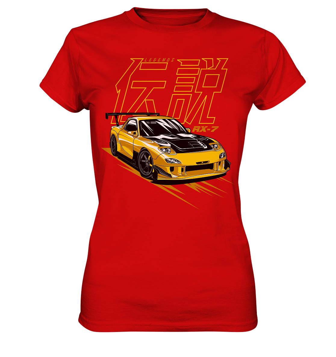 JDM RX7 FD - Ladies Premium Shirt - MotoMerch.de