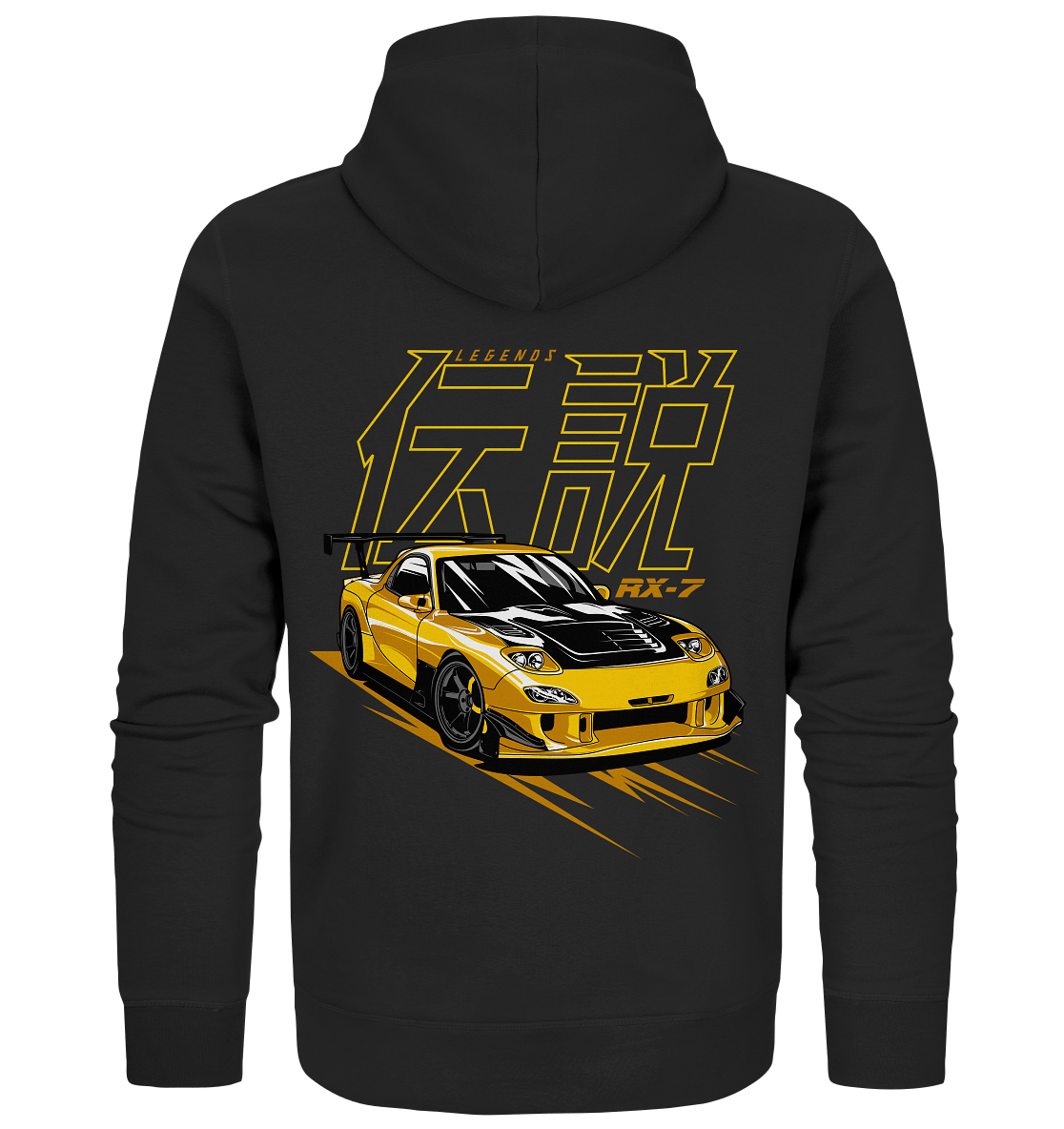 JDM RX7 FD - Organic Zipper - MotoMerch.de