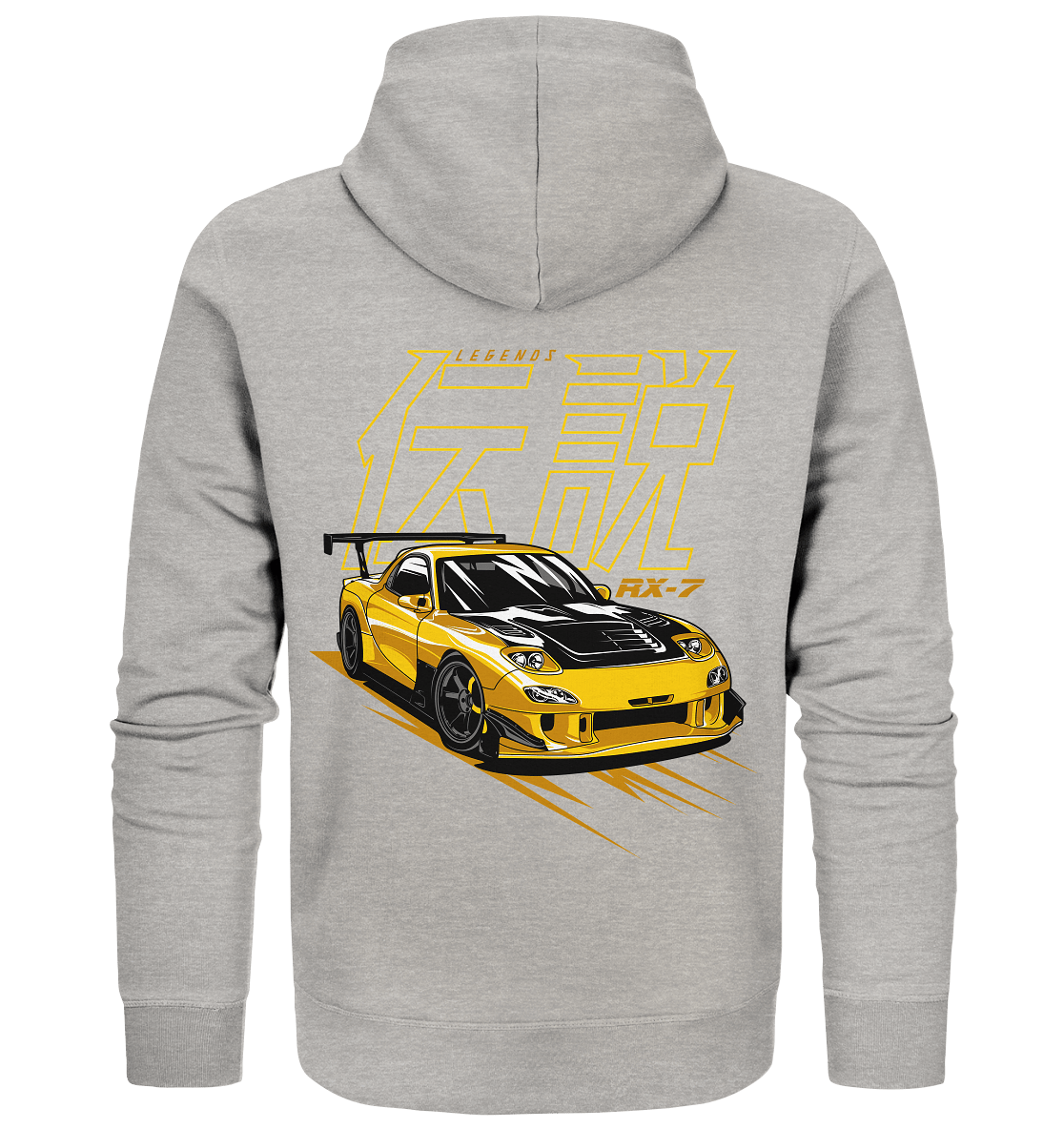JDM RX7 FD - Organic Zipper - MotoMerch.de