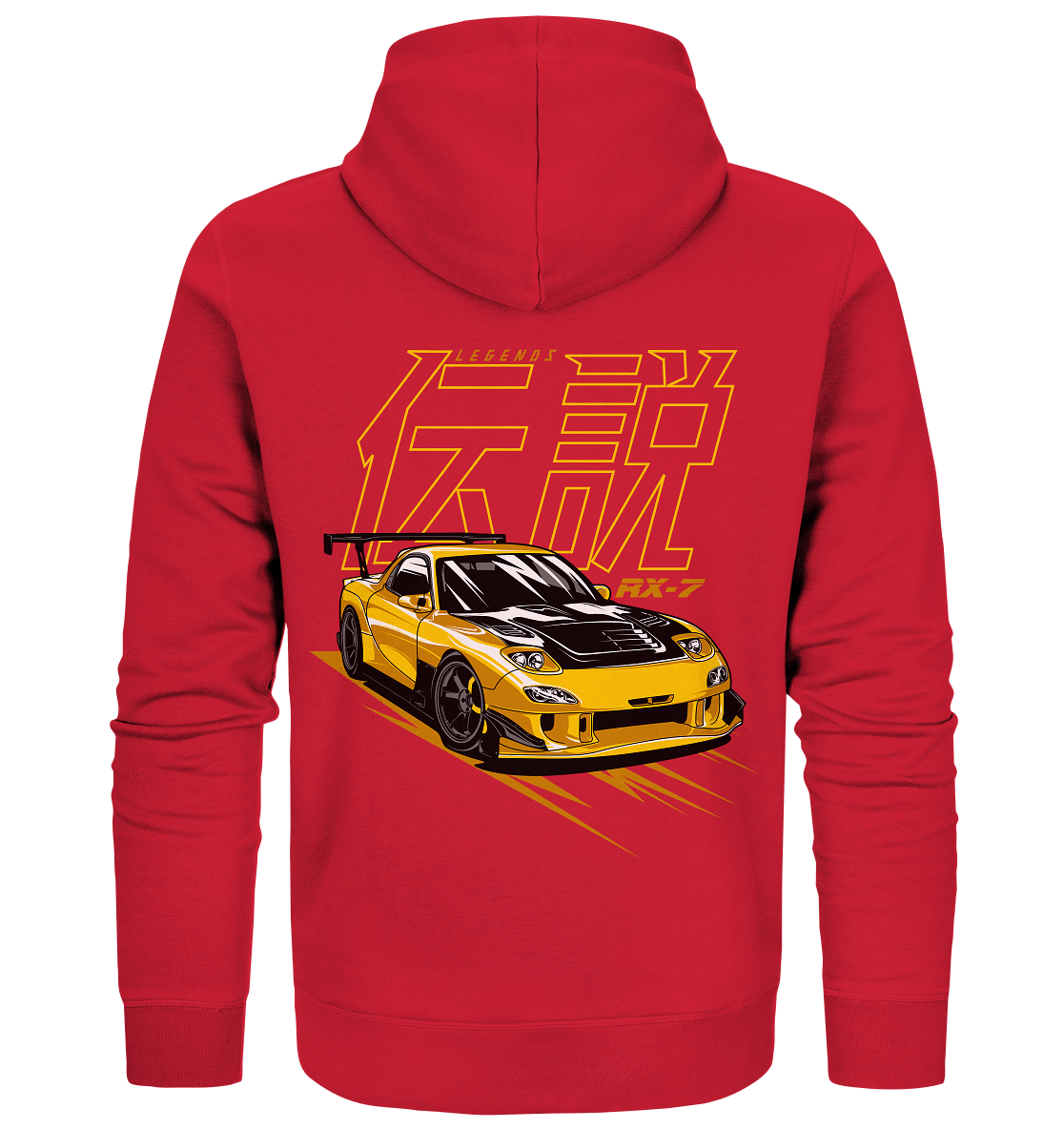 JDM RX7 FD - Organic Zipper - MotoMerch.de