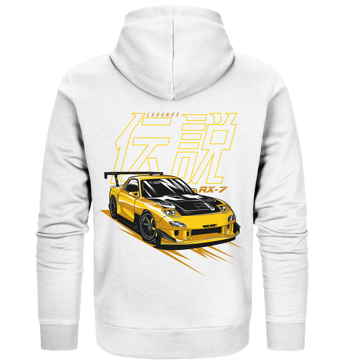 JDM RX7 FD - Organic Zipper - MotoMerch.de