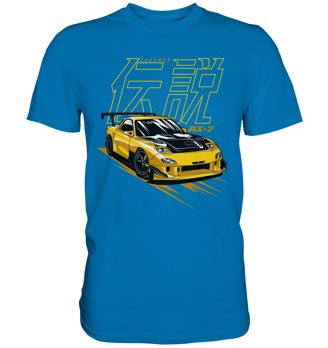 JDM RX7 FD - Premium Shirt - MotoMerch.de