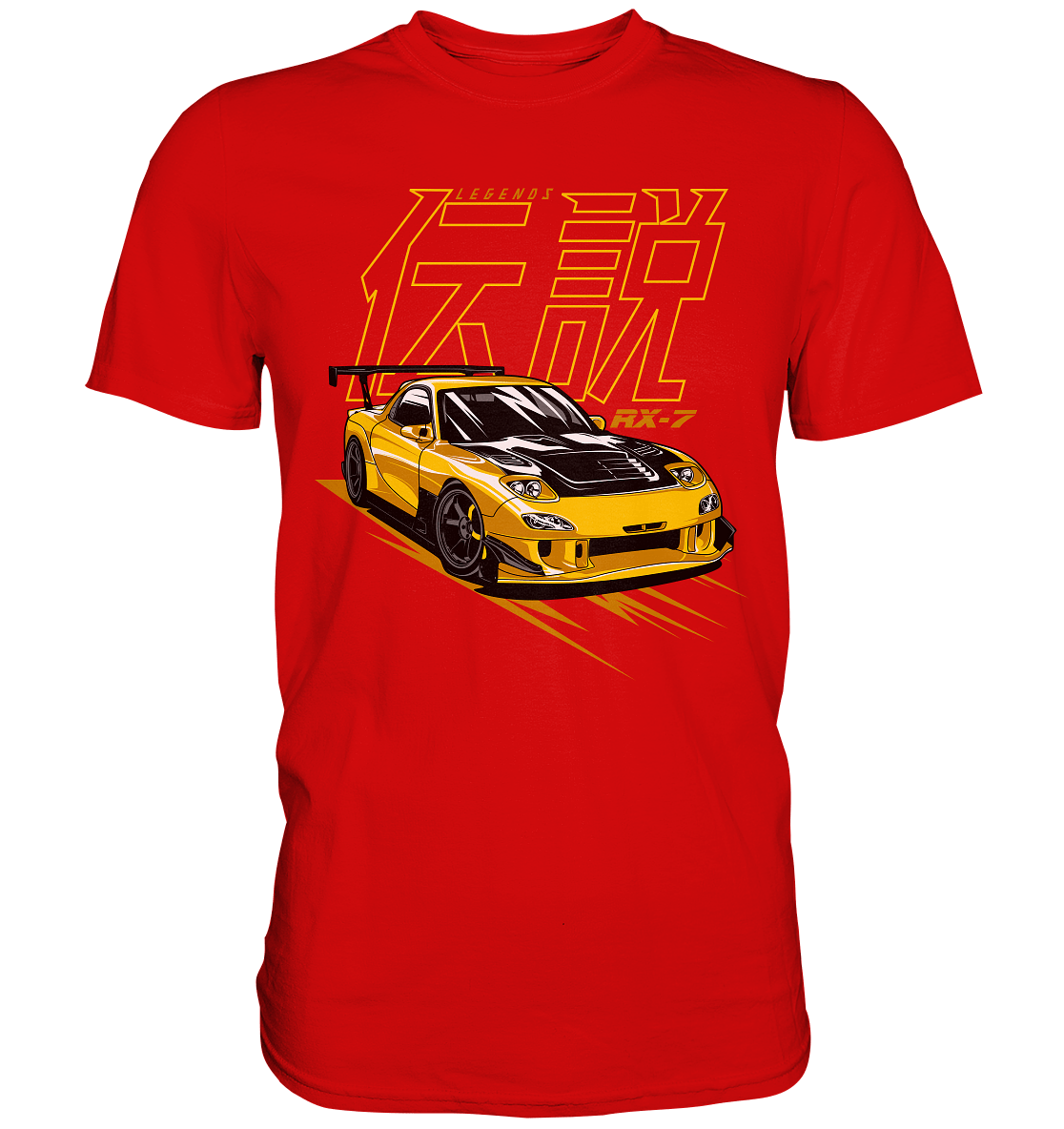 JDM RX7 FD - Premium Shirt - MotoMerch.de