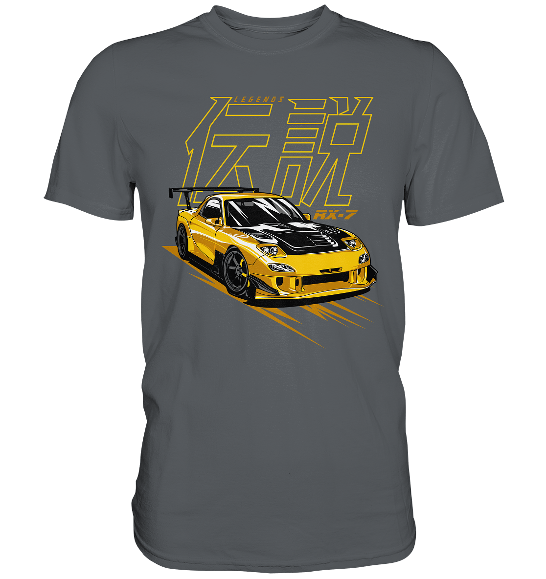 JDM RX7 FD - Premium Shirt - MotoMerch.de