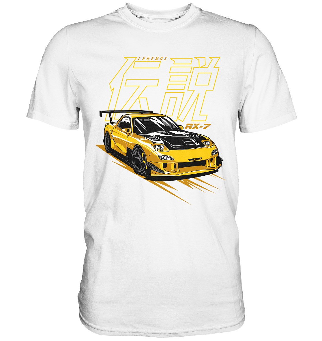 JDM RX7 FD - Premium Shirt - MotoMerch.de
