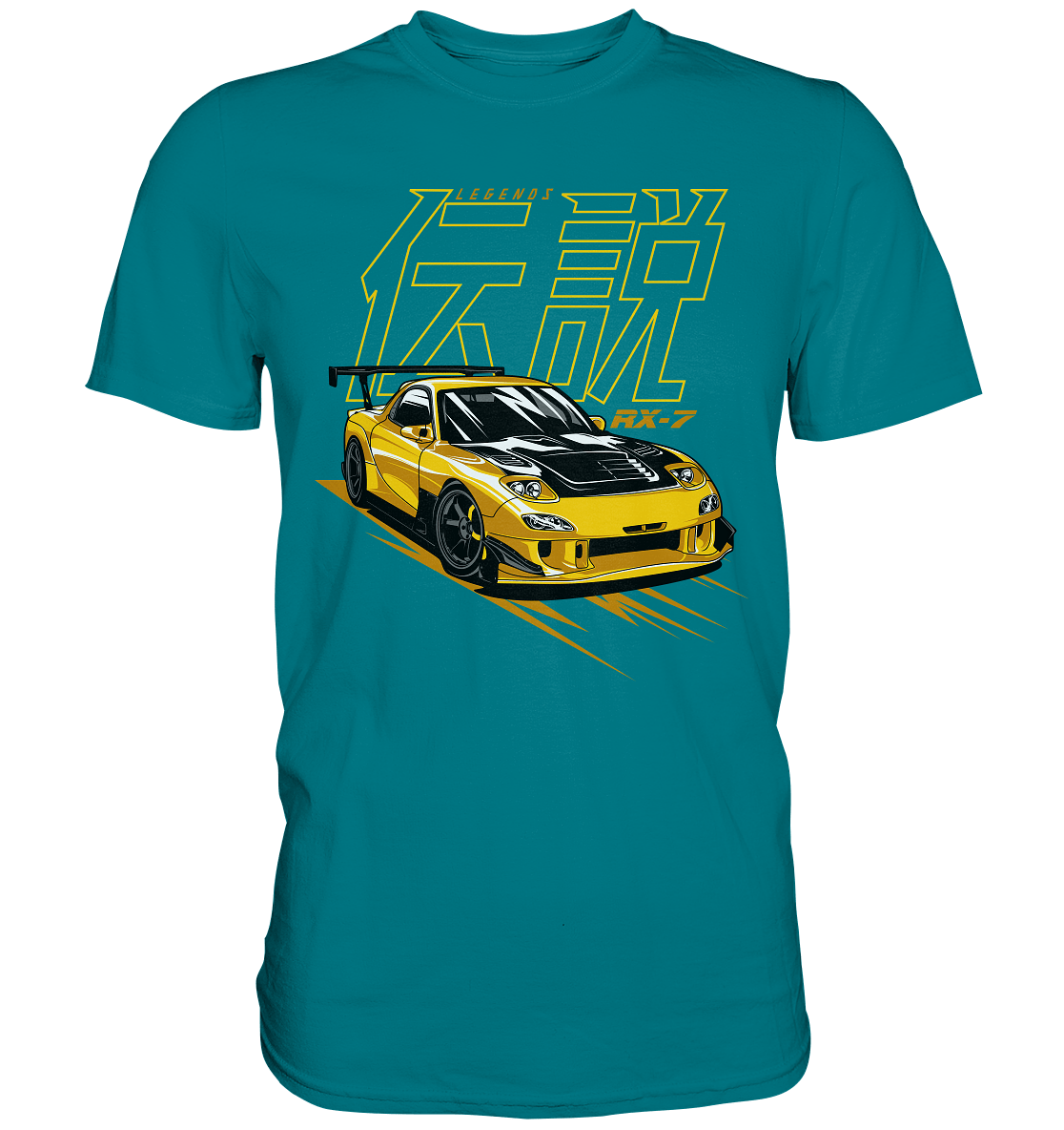 JDM RX7 FD - Premium Shirt - MotoMerch.de