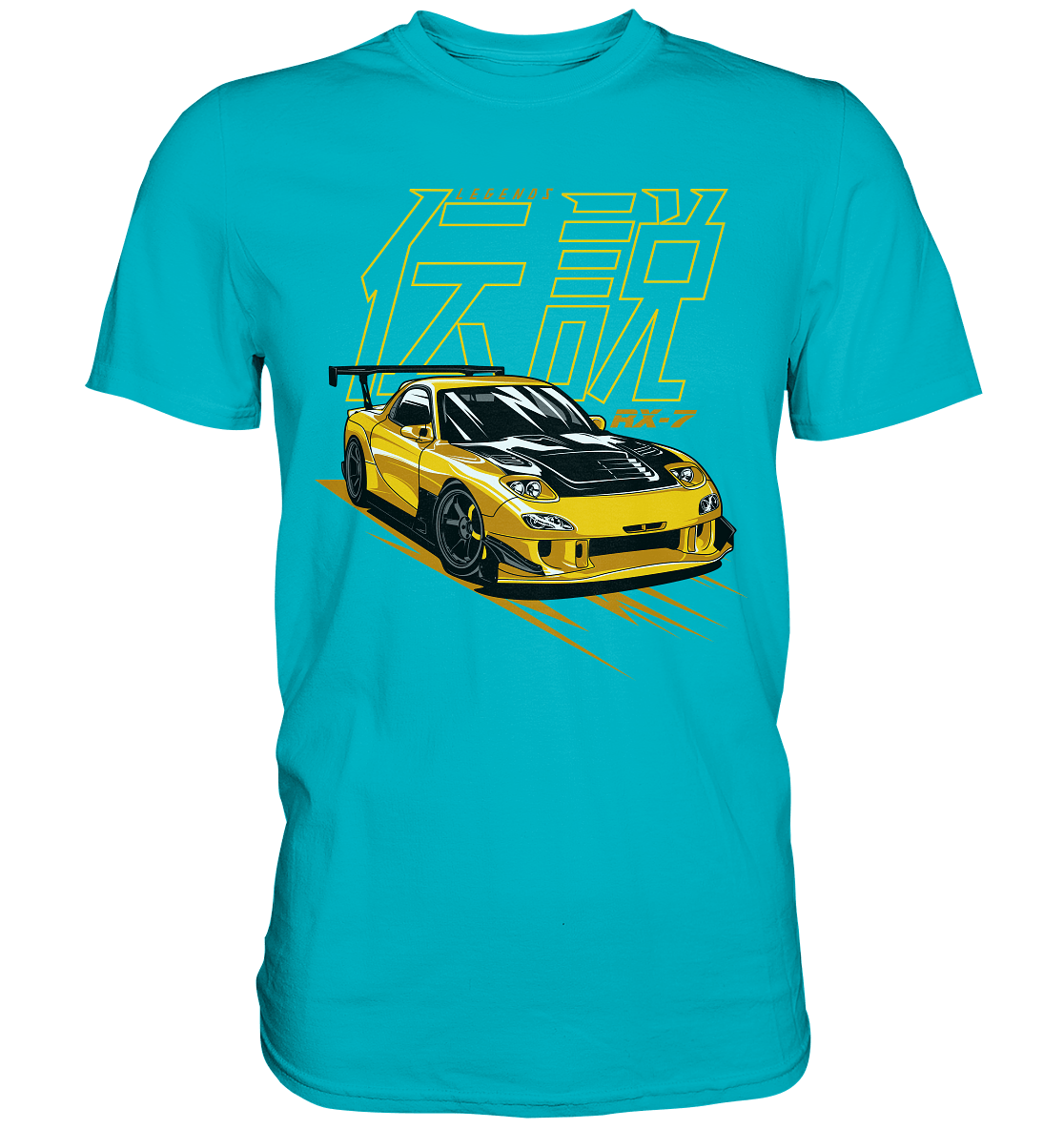 JDM RX7 FD - Premium Shirt - MotoMerch.de