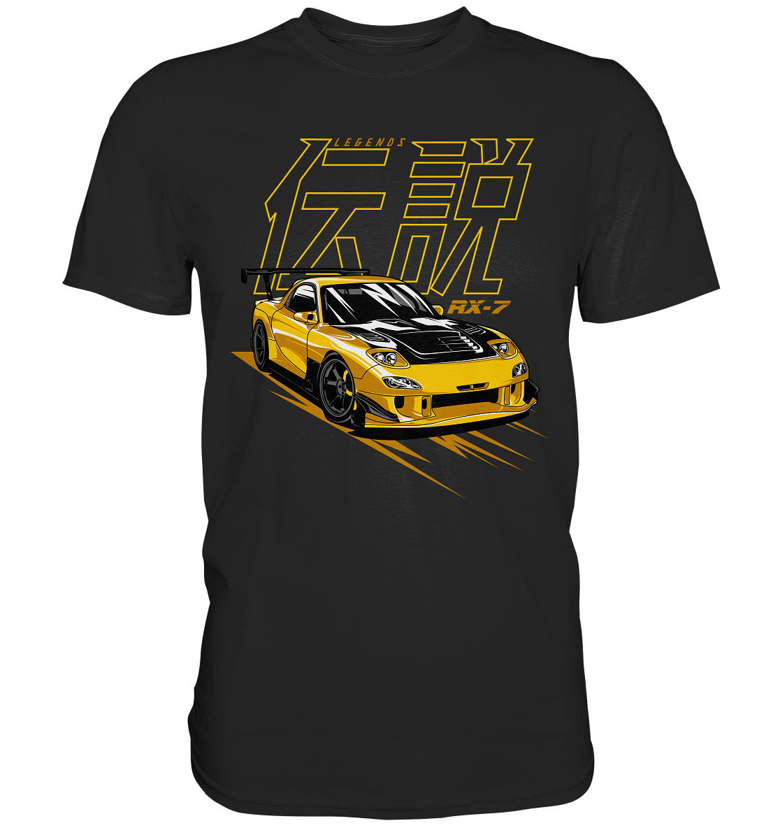 JDM RX7 FD - Premium Shirt - MotoMerch.de