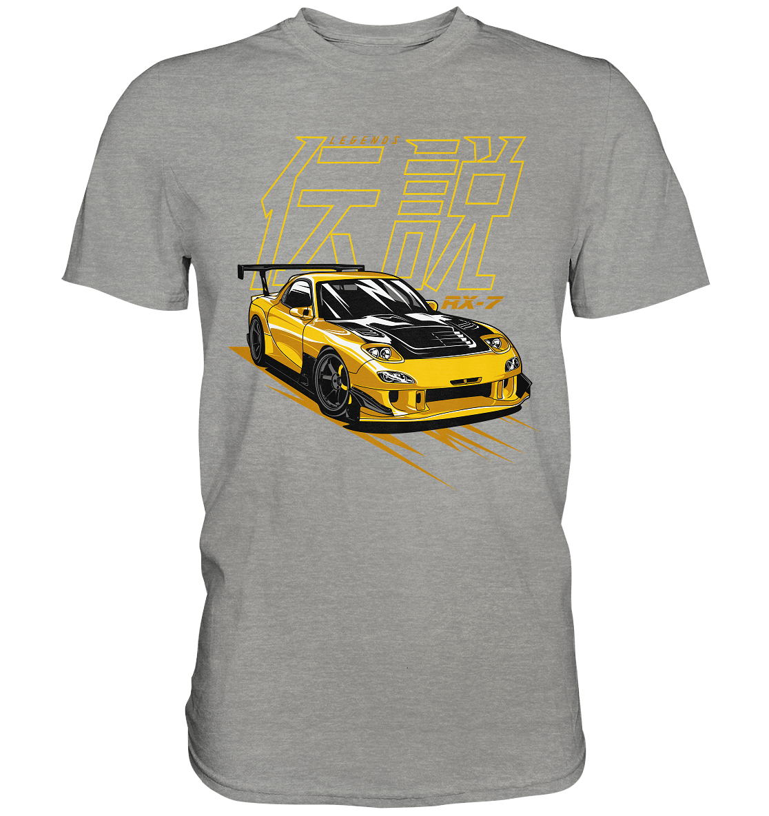 JDM RX7 FD - Premium Shirt - MotoMerch.de