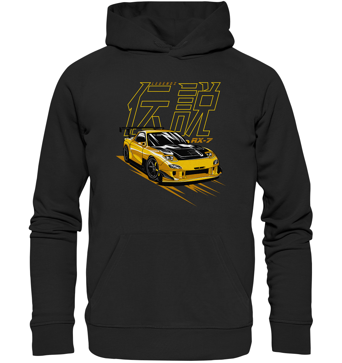JDM RX7 FD - Premium Unisex Hoodie - MotoMerch.de