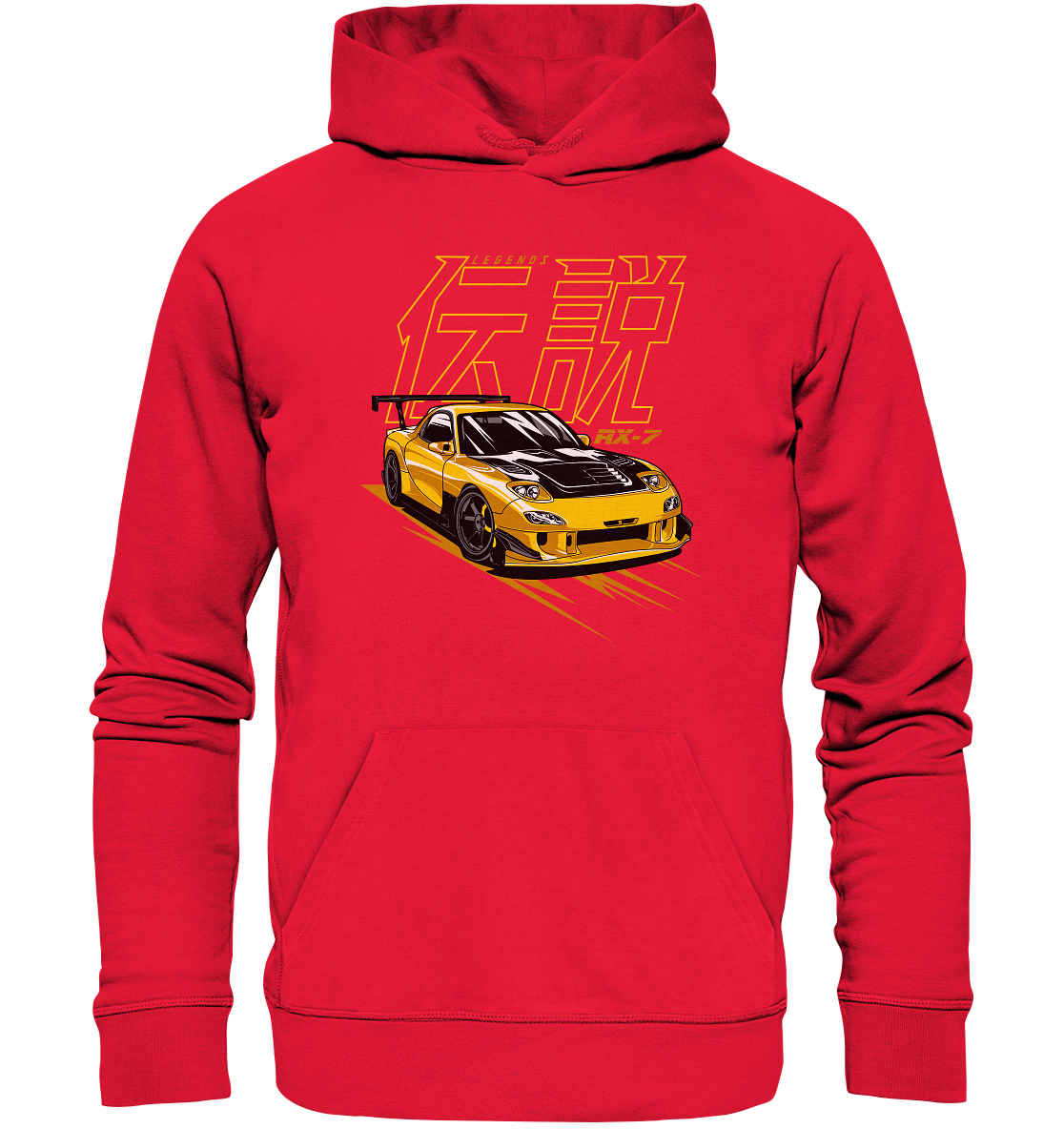 JDM RX7 FD - Premium Unisex Hoodie - MotoMerch.de