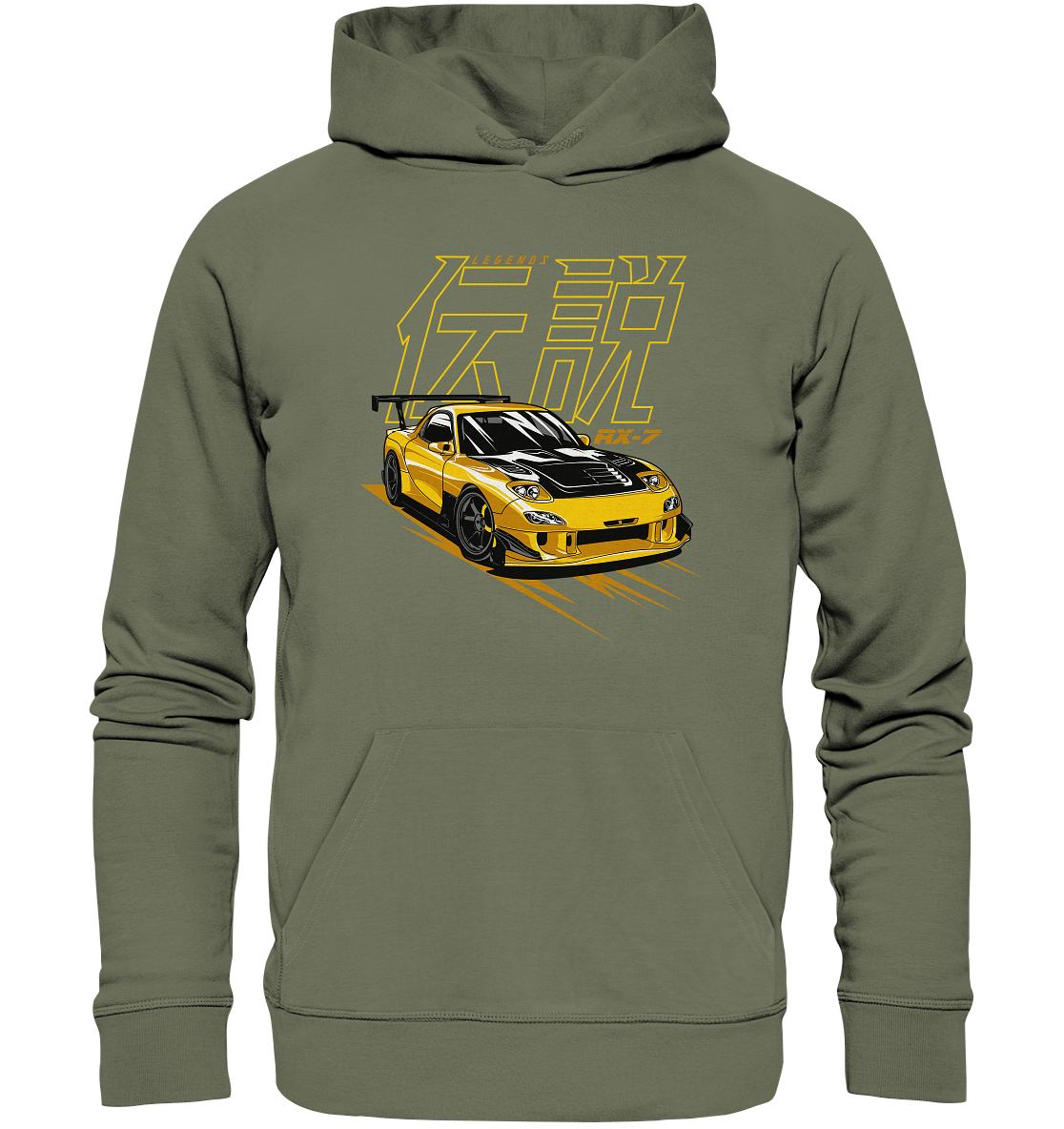 JDM RX7 FD - Premium Unisex Hoodie - MotoMerch.de