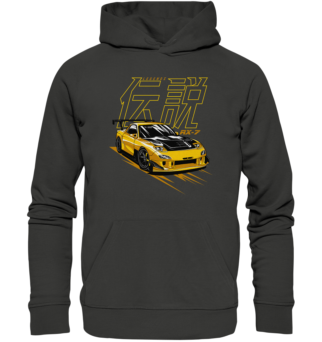 JDM RX7 FD - Premium Unisex Hoodie - MotoMerch.de