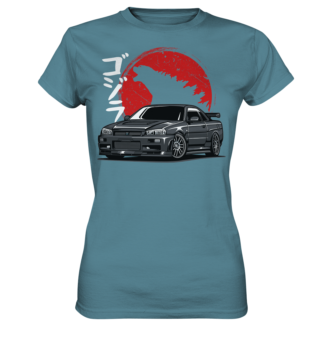JDM Skyline R34 - Ladies Premium Shirt - MotoMerch.de