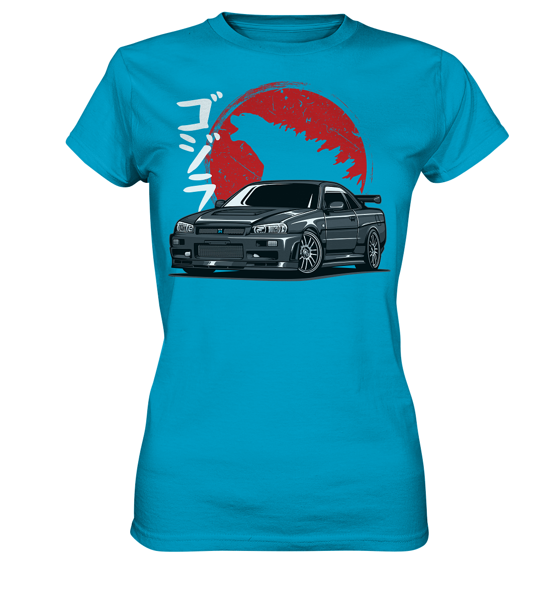 JDM Skyline R34 - Ladies Premium Shirt - MotoMerch.de