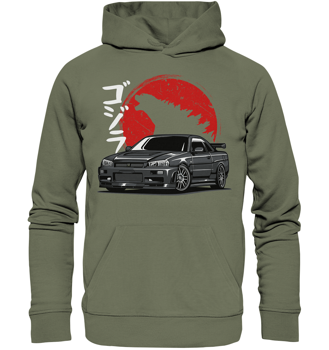 JDM Skyline R34 - Premium Unisex Hoodie - MotoMerch.de