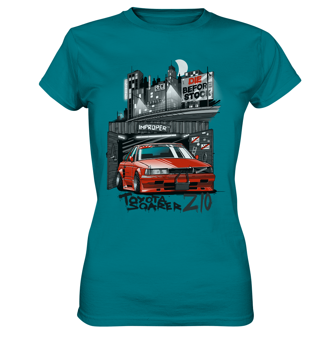 Kaido Toyota Soarer - Ladies Premium Shirt - MotoMerch.de