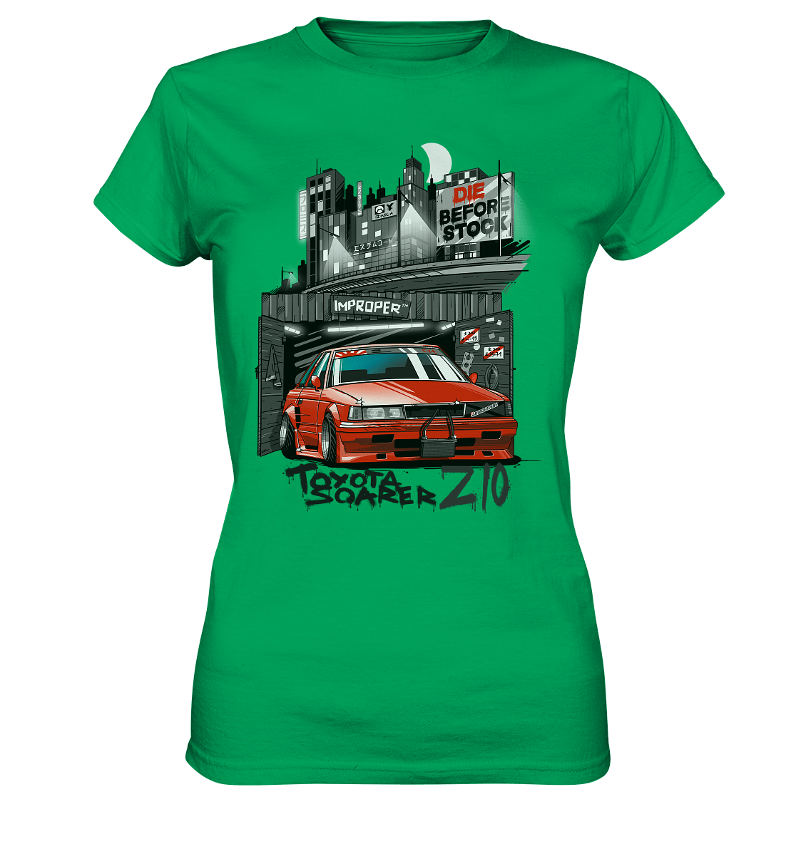 Kaido Toyota Soarer - Ladies Premium Shirt - MotoMerch.de