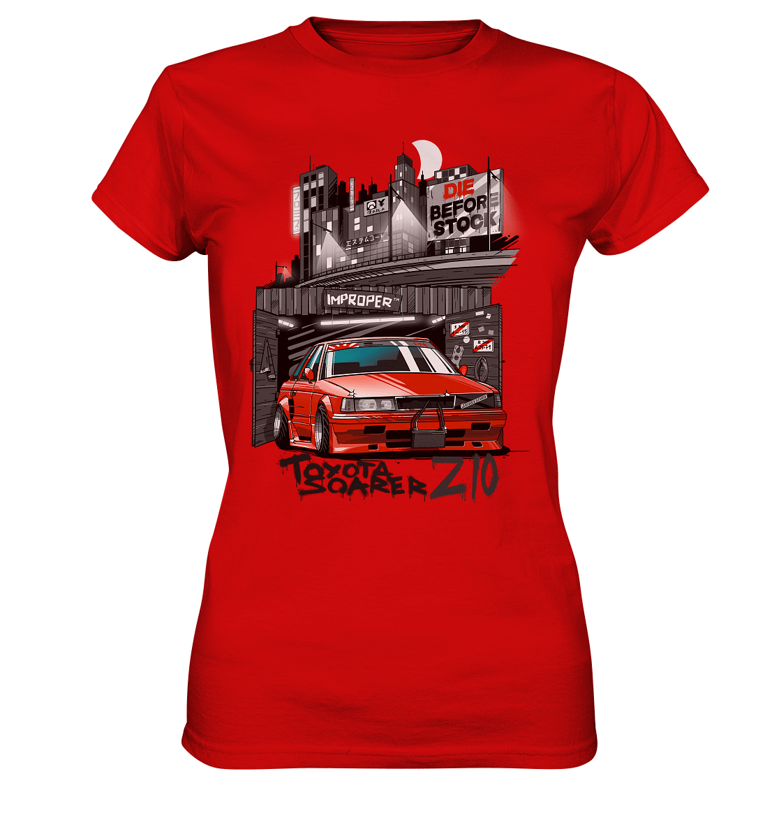 Kaido Toyota Soarer - Ladies Premium Shirt - MotoMerch.de