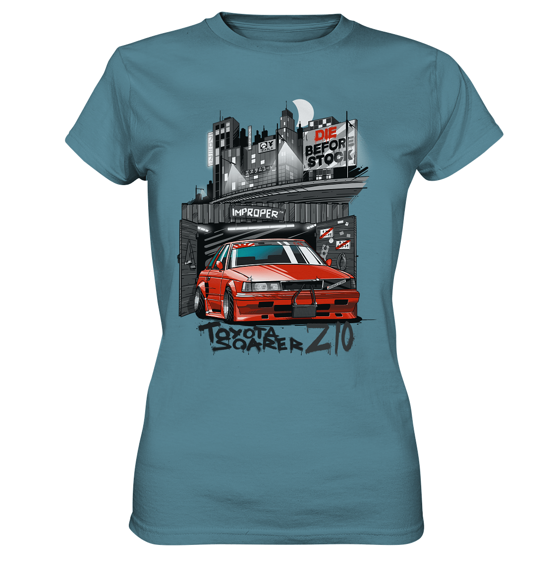 Kaido Toyota Soarer - Ladies Premium Shirt - MotoMerch.de