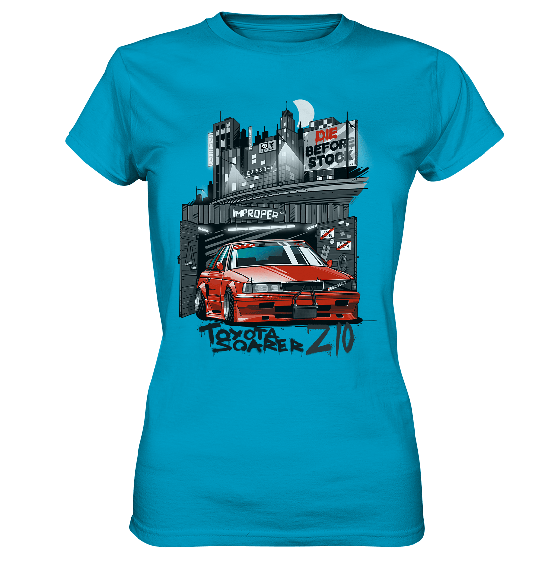 Kaido Toyota Soarer - Ladies Premium Shirt - MotoMerch.de