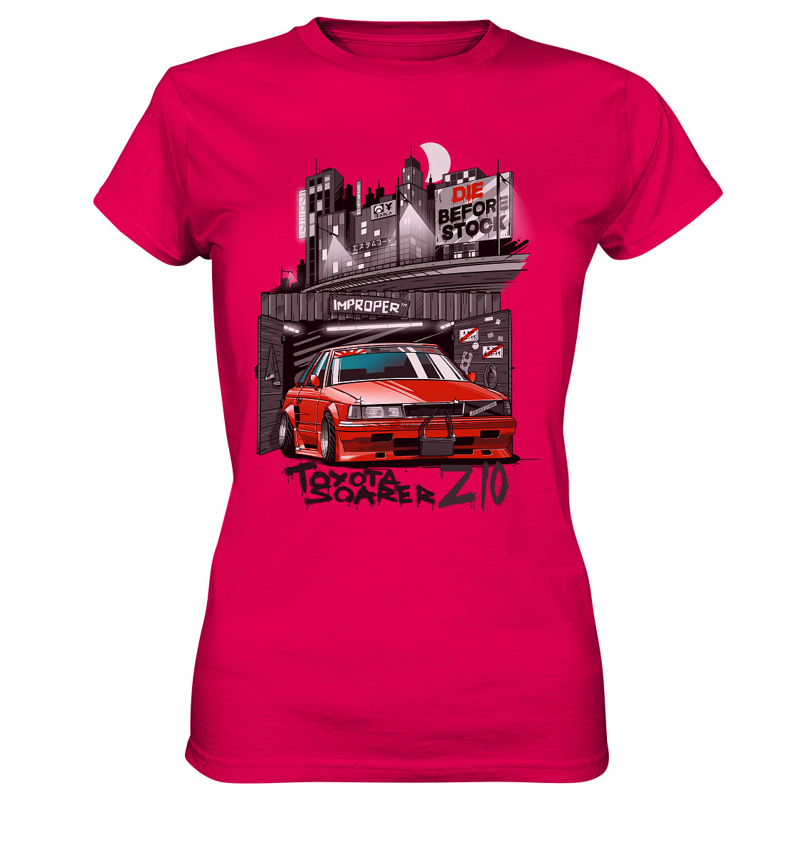 Kaido Toyota Soarer - Ladies Premium Shirt - MotoMerch.de