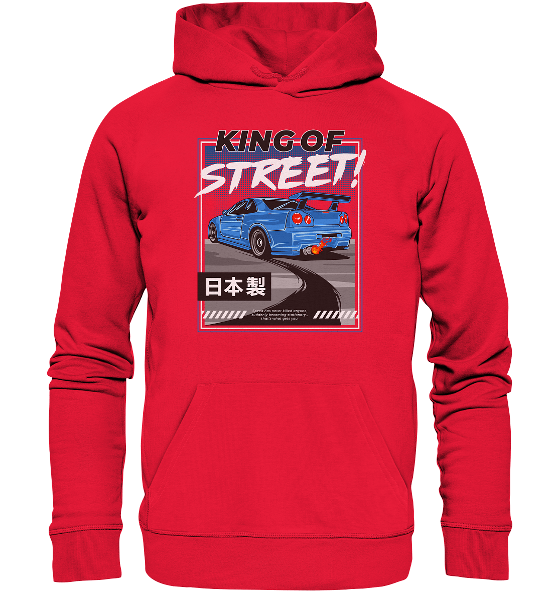 King of Street R34 - Premium Unisex Hoodie - MotoMerch.de