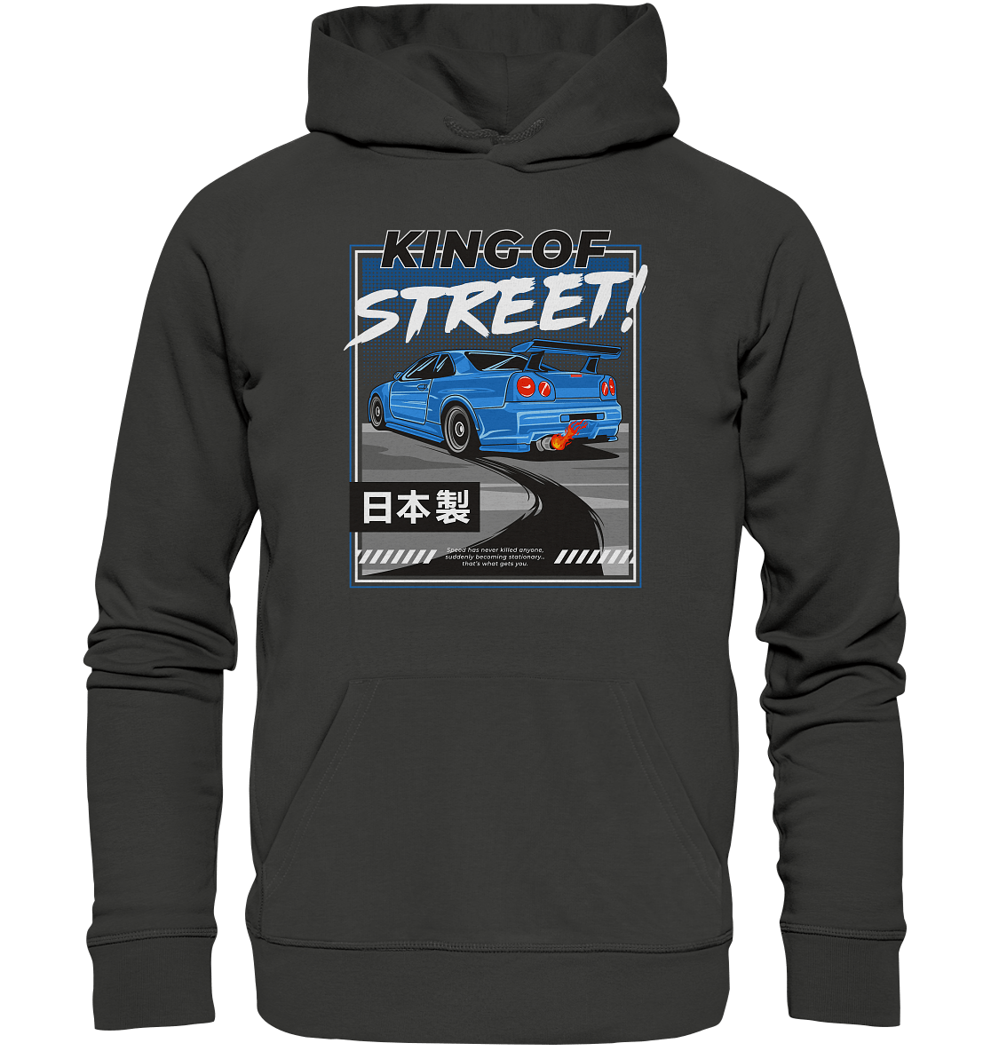 King of Street R34 - Premium Unisex Hoodie - MotoMerch.de