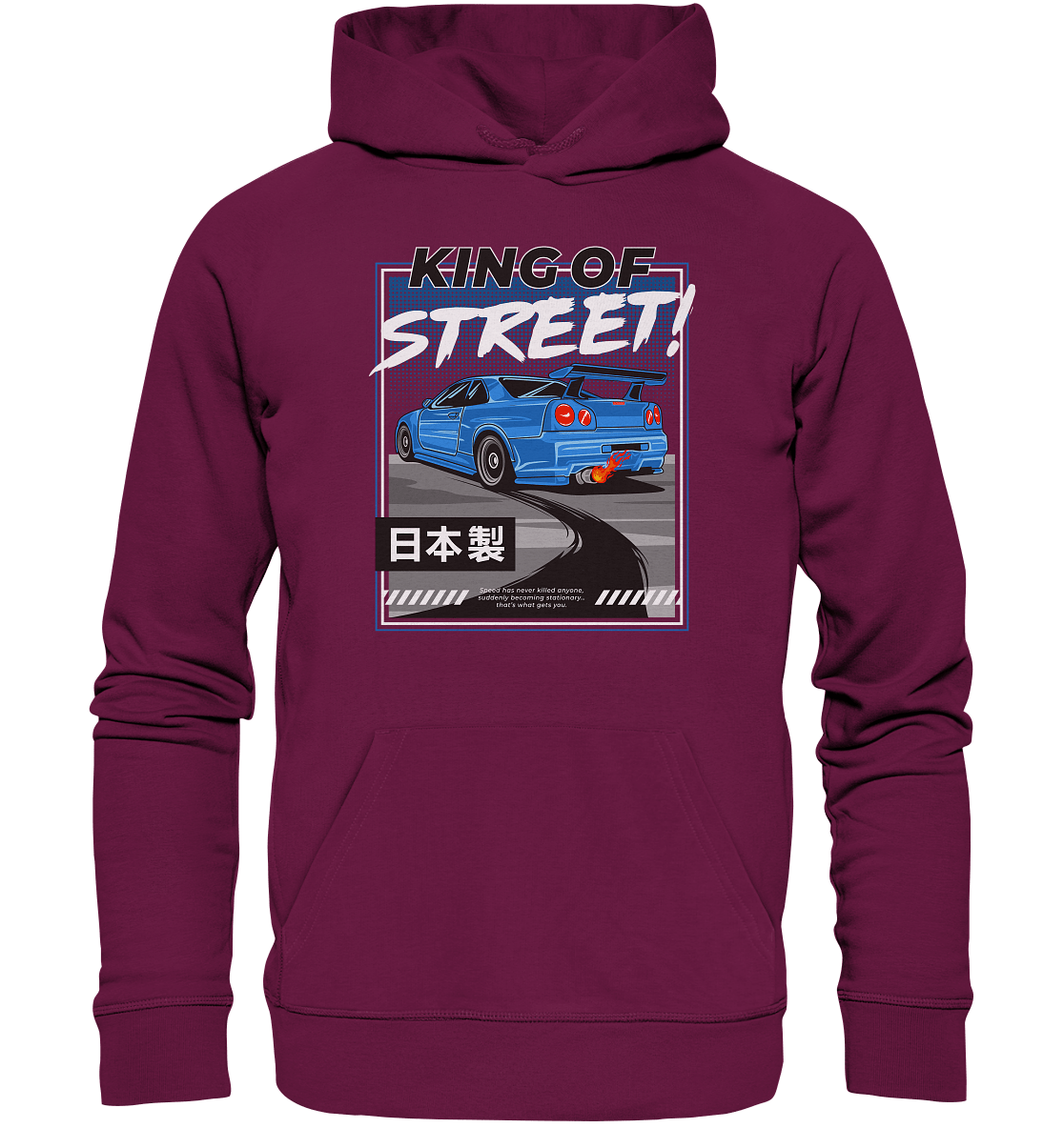 King of Street R34 - Premium Unisex Hoodie - MotoMerch.de