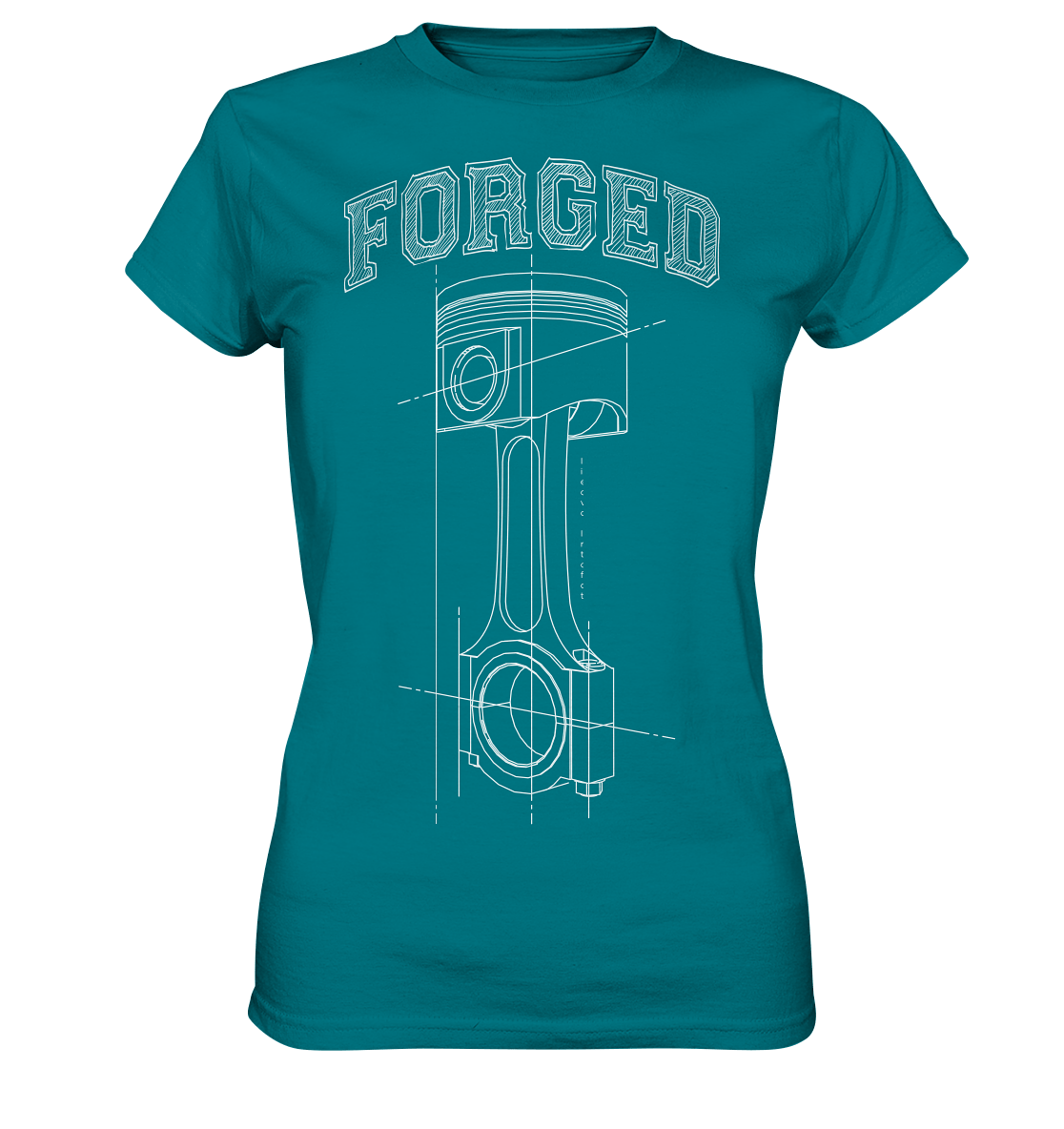 Kolben hell - Ladies Premium Shirt - MotoMerch.de