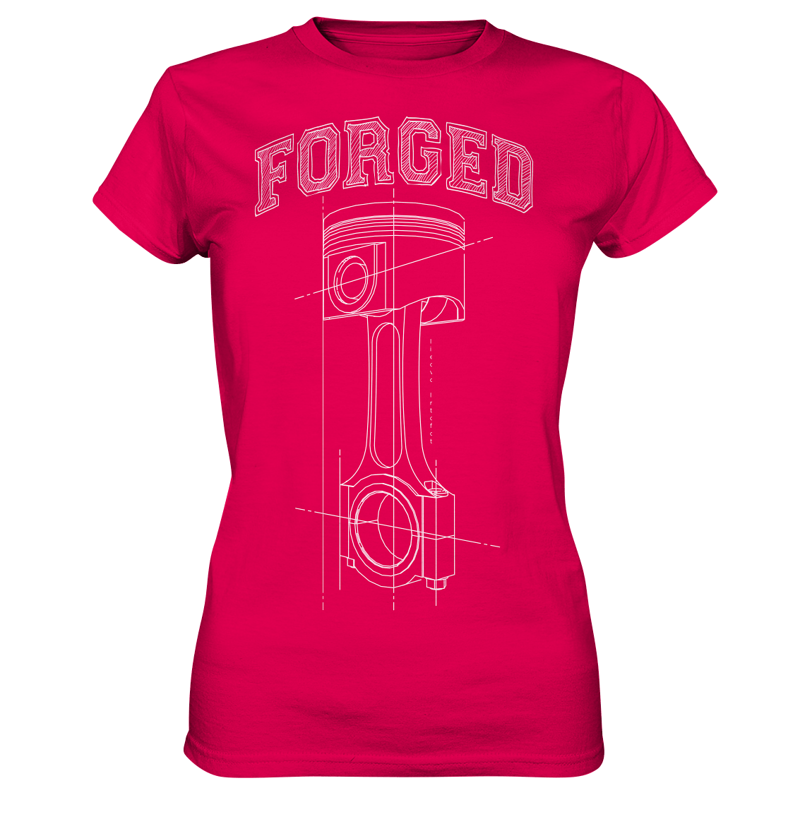 Kolben hell - Ladies Premium Shirt - MotoMerch.de