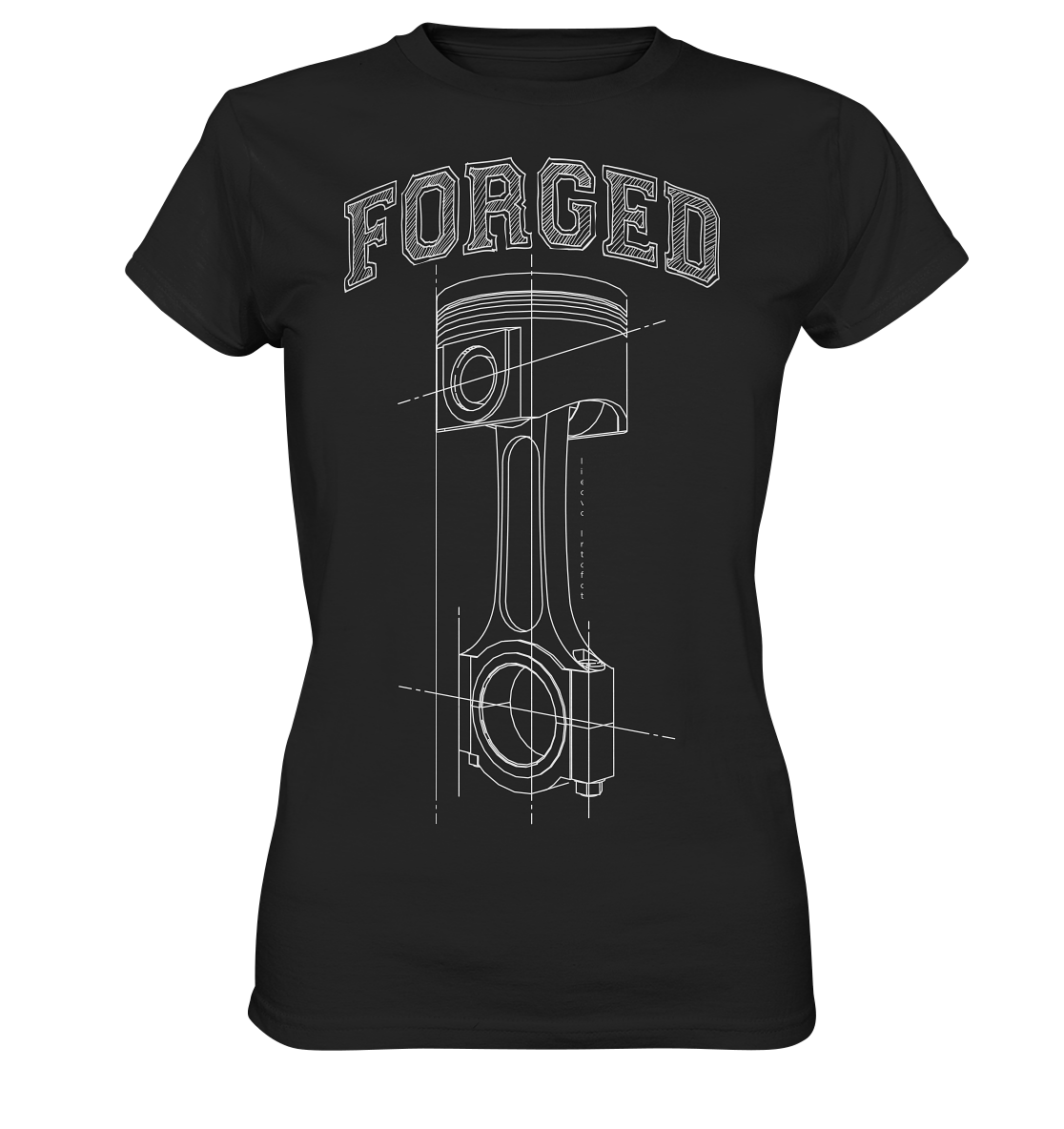 Kolben hell - Ladies Premium Shirt - MotoMerch.de