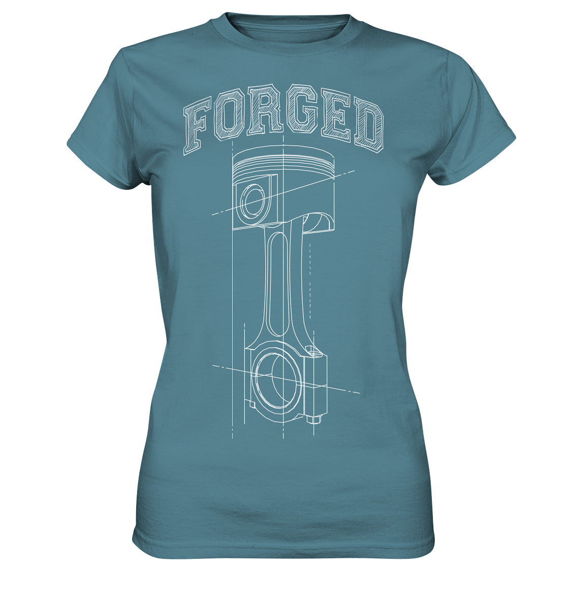 Kolben hell - Ladies Premium Shirt - MotoMerch.de