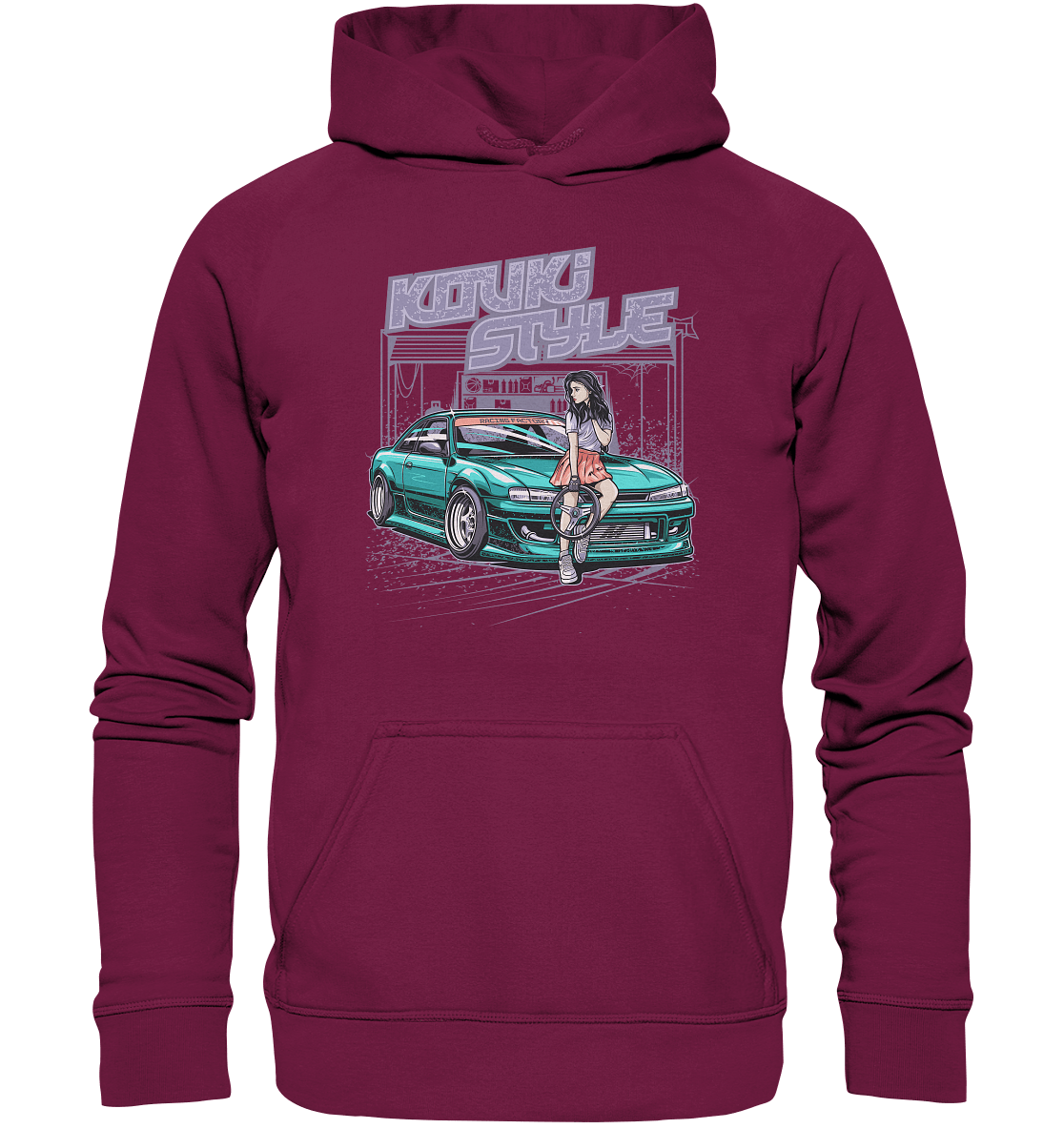 Kouki Style Silvia S14 - Basic Unisex Hoodie - MotoMerch.de