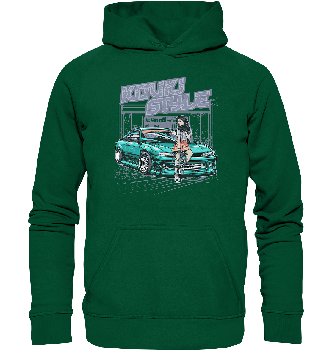 Kouki Style Silvia S14 - Basic Unisex Hoodie - MotoMerch.de