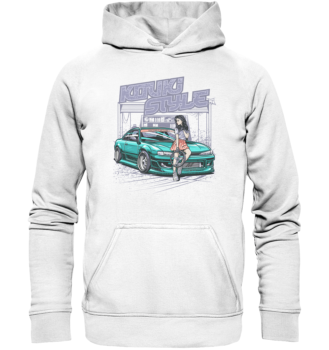 Kouki Style Silvia S14 - Basic Unisex Hoodie - MotoMerch.de